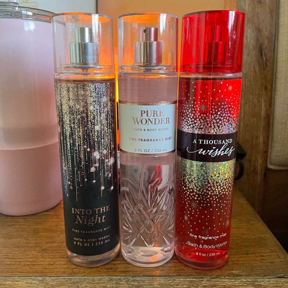 Bath and Body Works Body Spray’s